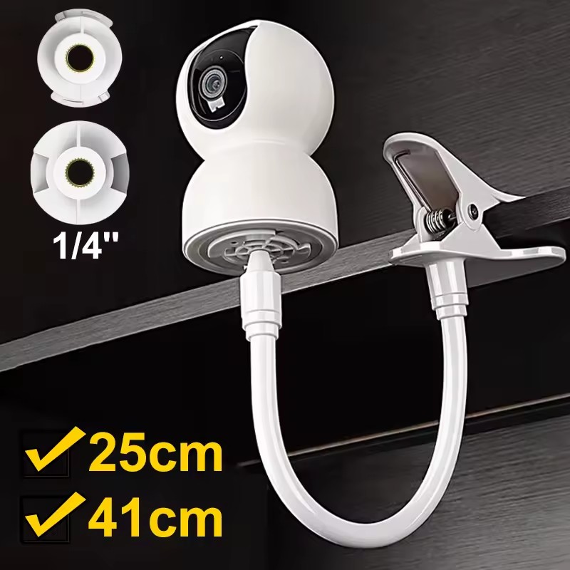 Monitor Arm Clamp - 25cm/41cm Elastyczny Klips do Nianki Bez