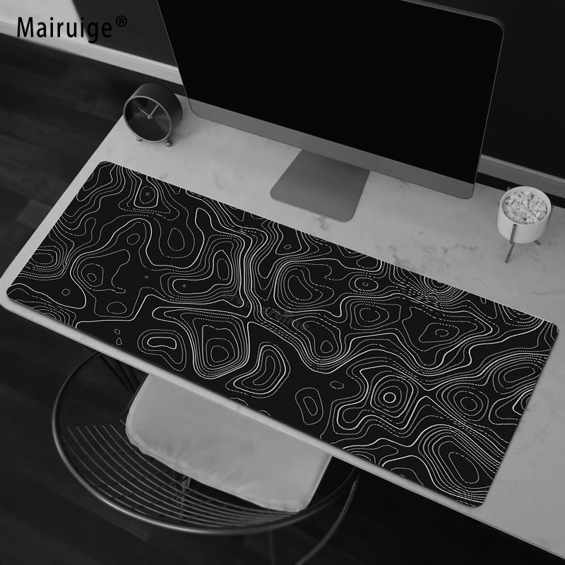 Desk Setup Gadgets - Abstrakcyjna płynna podkładka pod mysz do