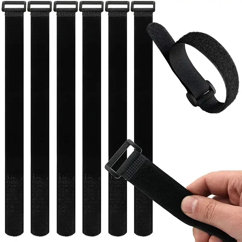 Cable Velcro Strap - Wielokrotnego użytku samoprzylepne nylonowe opaski zaciskowe,
