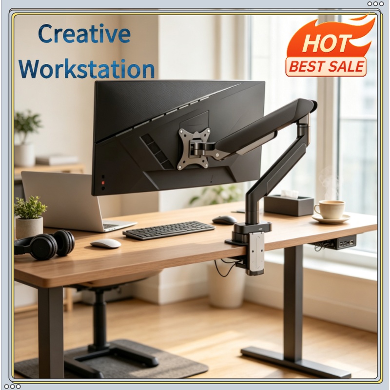 Monitor Arm Clamp - Uchwyt na jeden monitor do ekranów