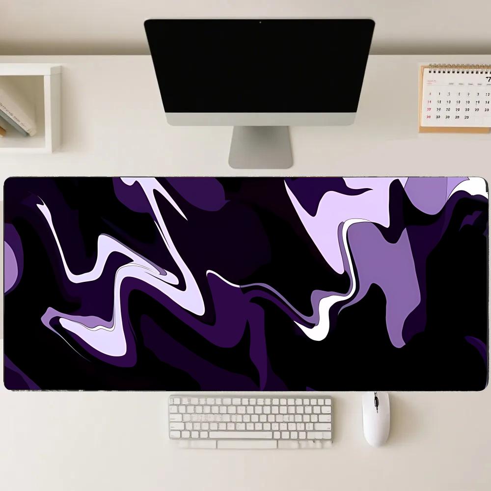 Desk Setup Gadgets - Podkładka pod mysz Playmat Purple Black