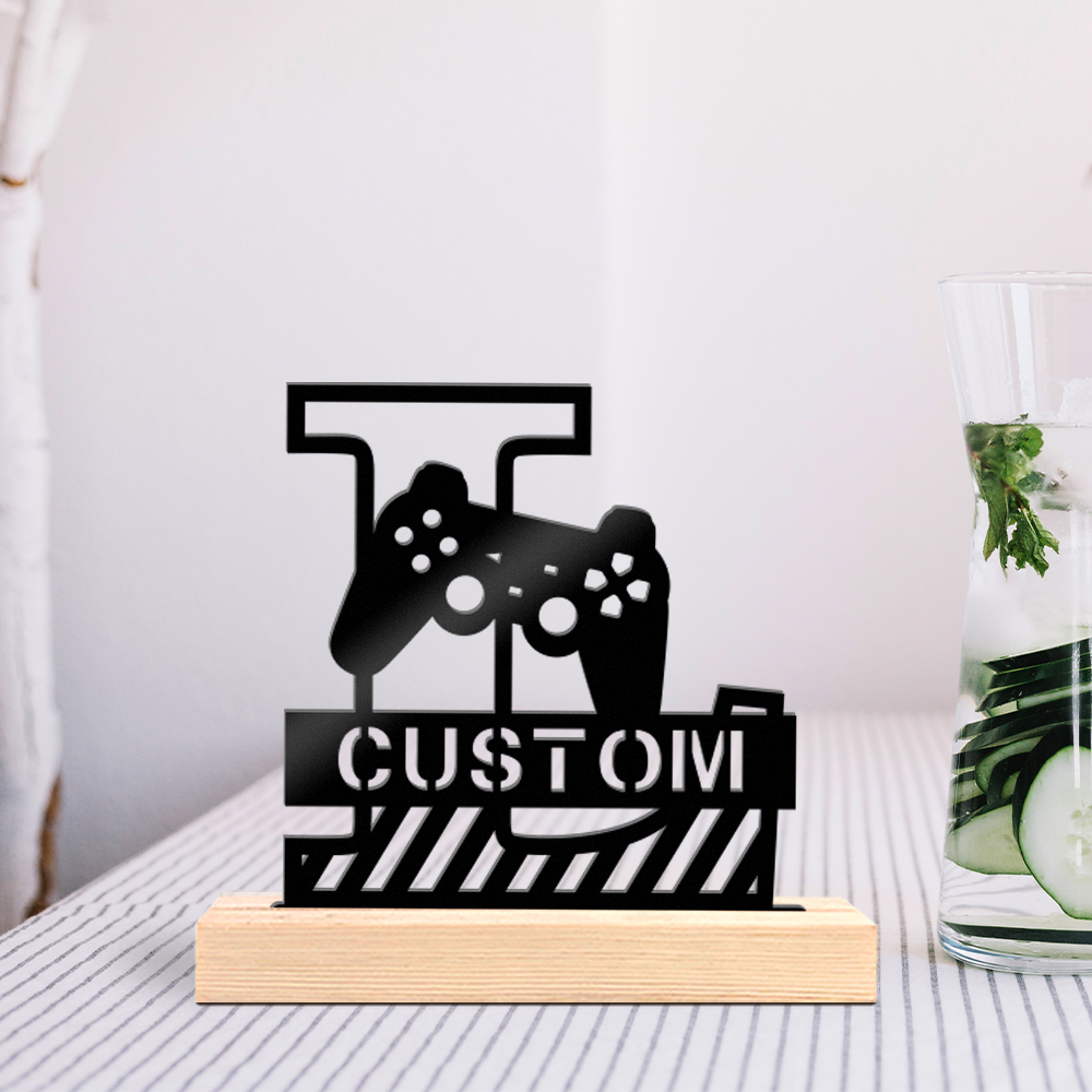 1 szt. Metalowe ozdoby i dekor – Desk Setup Decor recenzja i cena