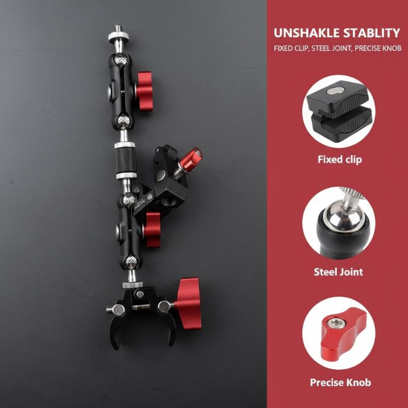 Zestaw Super Clamp do kamery,  – Monitor Arm Clamp recenzja i cena