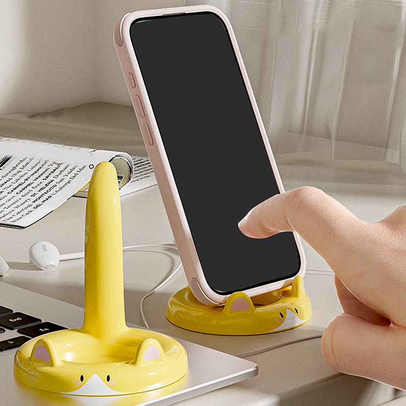 Uroczy i słodki uchwyt na tele – Desk Setup Decor recenzja i cena