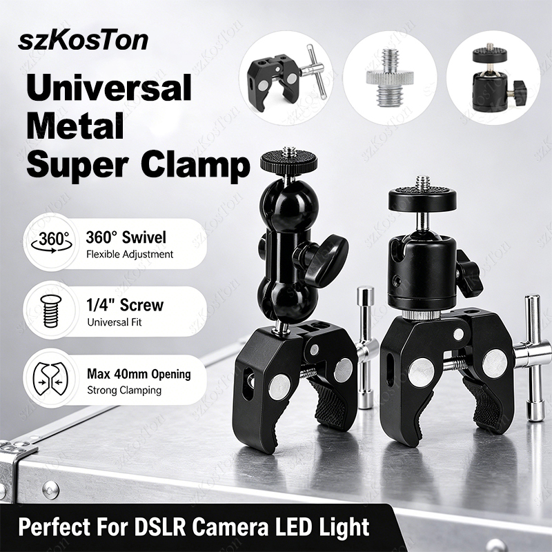 Metalowa super zaciskarka do k – Monitor Arm Clamp recenzja i cena