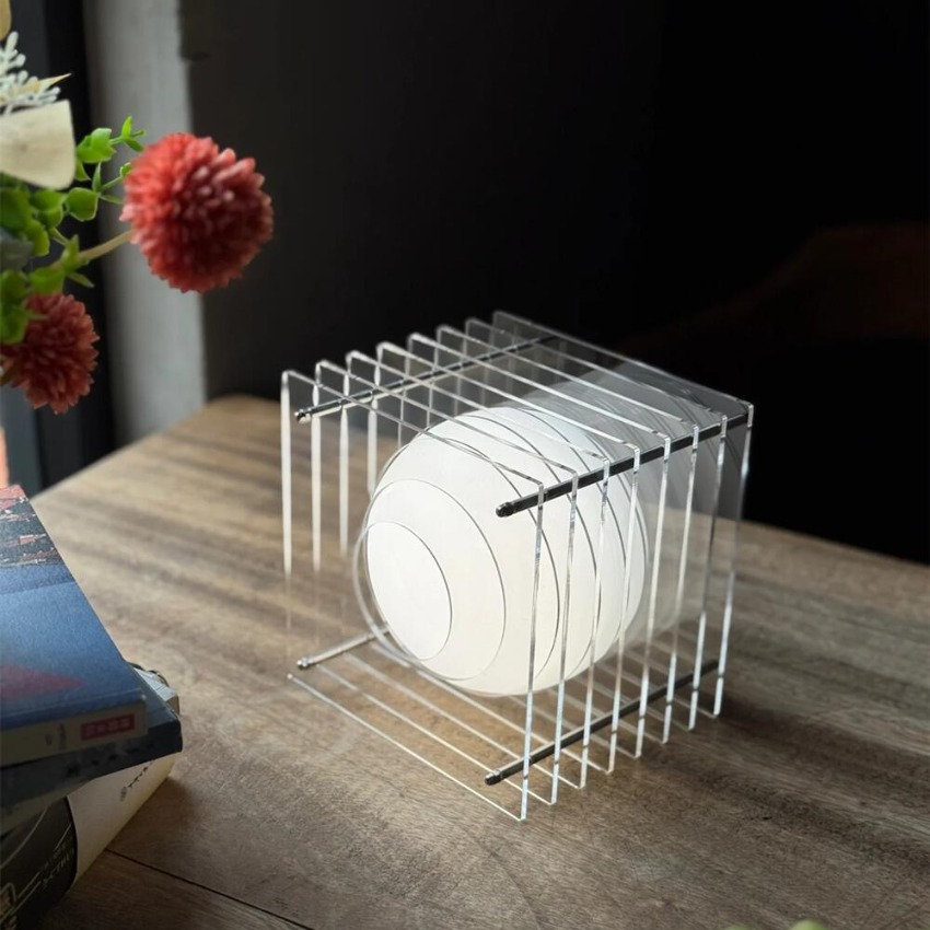 DIY Akrylowa Lampa Księżycowa  – Desk Setup Decor recenzja i cena
