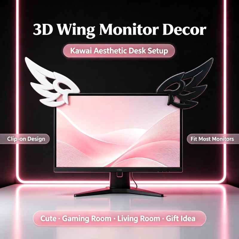 Urocze 3D ozdoby w kształcie s – Desk Setup Gadgets recenzja i cena