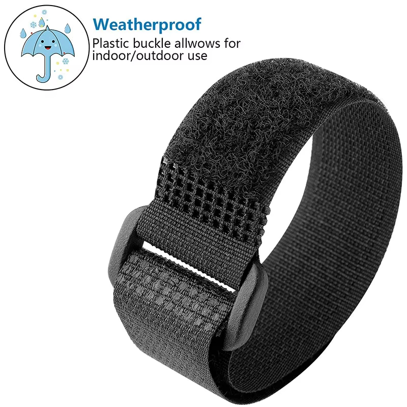 Czarne paski rzep wielokrotneg – Cable Velcro Strap recenzja i cena
