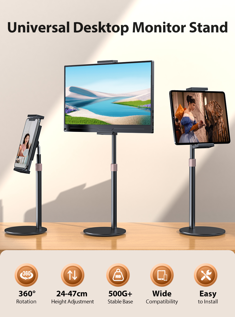 Przenośny monitor UPERFECT Sto – Monitor Arm Clamp recenzja i cena
