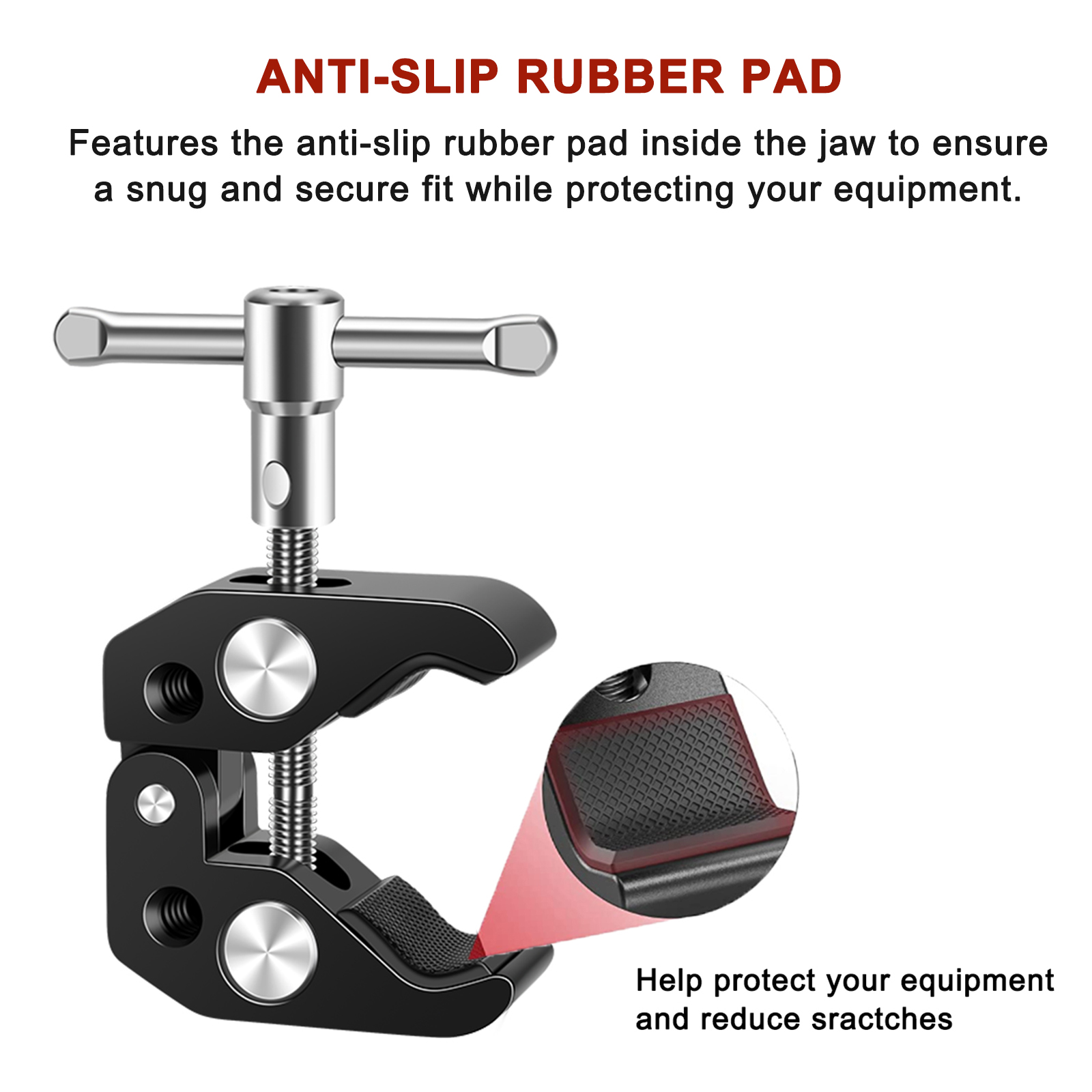 Lanxire Aluminiowy Zacisk Krab – Monitor Arm Clamp recenzja i cena
