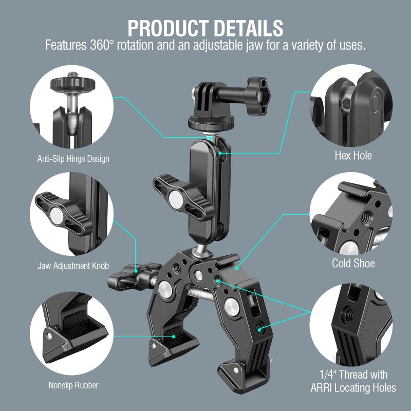 Uniwersalny aluminiowy super z – Monitor Arm Clamp recenzja i cena