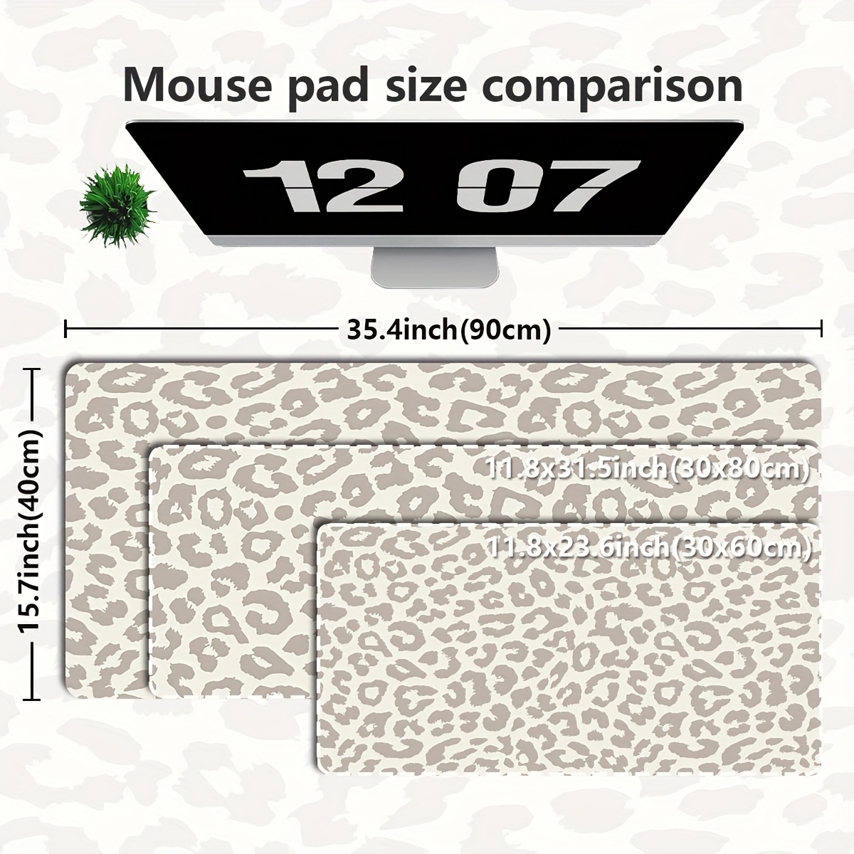 Beżowa podkładka pod mysz z mo – Desk Setup Beige recenzja i cena