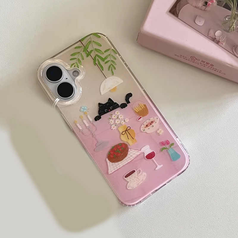 Etui na telefon Ins Girl Cute  – Desk Setup Girl recenzja i cena