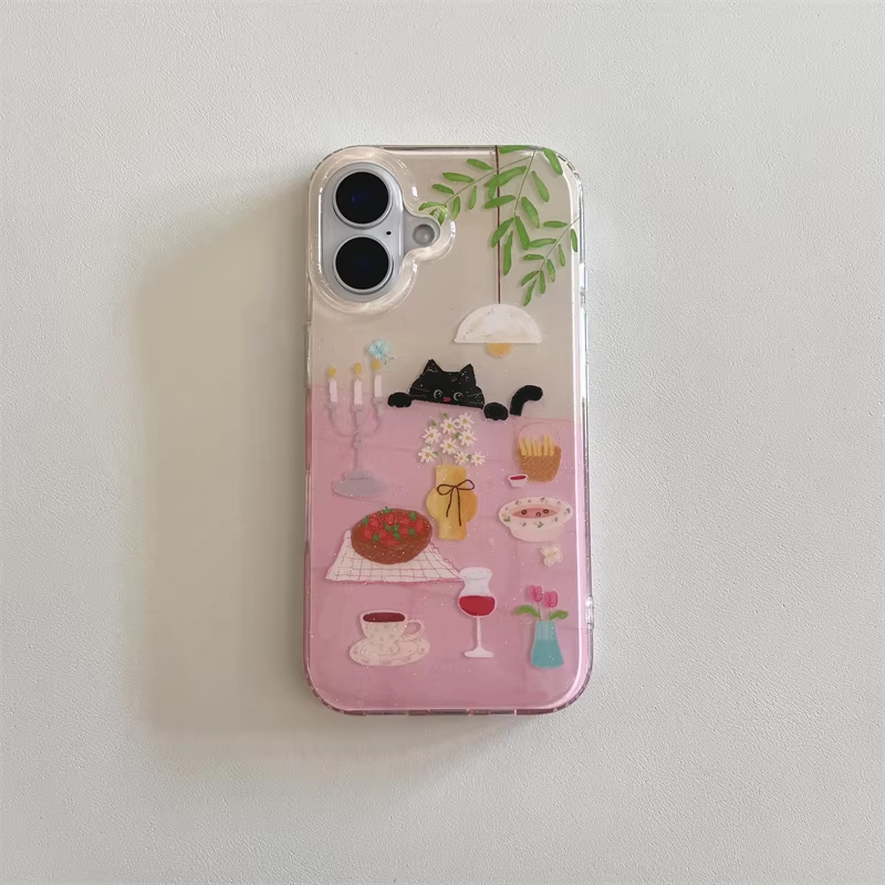 Etui na telefon Ins Girl Cute  – Desk Setup Girl recenzja i cena
