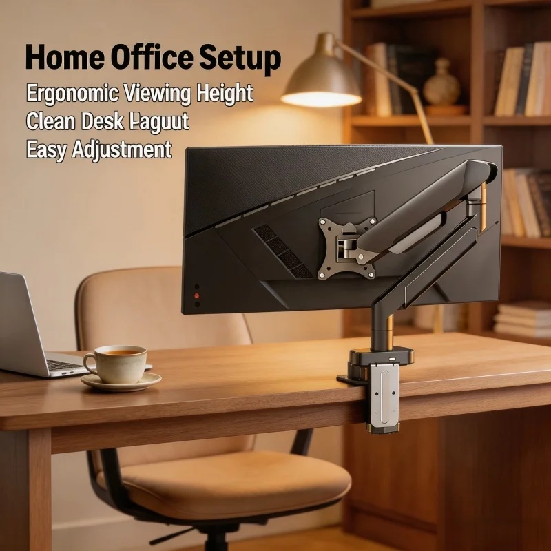 Uchwyt na jeden monitor do ekr – Monitor Arm Clamp recenzja i cena